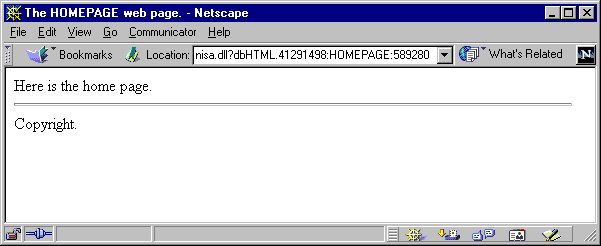 Homepage